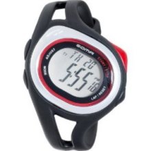 Soma Womens DYK500001 RunOne S Black Strap Digital Sports