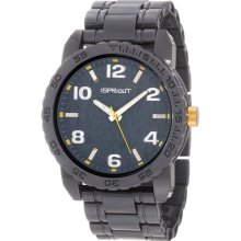 Sprout Mens Eco Friendly Analog Resin Watch - Gray Resin Bracelet - Gray Dial - ST/7000YLGY