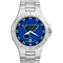 St. Louis Blues Pro Ii Mens Bracelet Watch