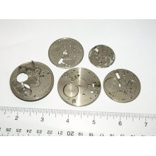 Steampunk Altered Art Pocket Watch Movement Plate Parts K5549