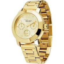 Steel by Design Multi-Function High Polished Watch - Yellow - One Size