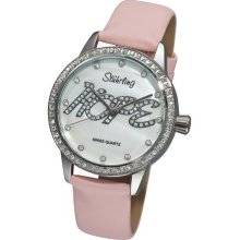 Stuhrling 519h 1115a7 Swarovski Hope Pink Womens Watch