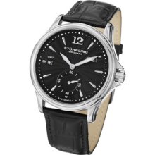 Stuhrling Original 483 33151 Symphony Eternity Gmt Automatic Date Ss Mens Watch