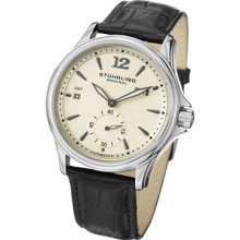 Stuhrling Original 483 331515 Symphony Eternity Gmt Automatic Date Ss Mens Watch