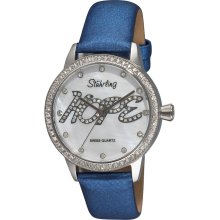 Stuhrling Original Women's White Mother Of Pearl Dial Watch 519H.1115C7