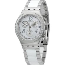 Swatch Irony Chrono DreamWhite Mens Watch YCS511G