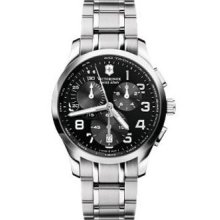 Swiss Army Men 'alliance Chrono' 100m Sapphire Solid Stainless Steel 241295