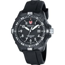 Swiss Eagle Men's Se 9042-01 Ever Brite Black White Watch