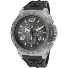 Swiss Legend 10040-GM-014 Men's Sprint Racer Chronograph Grey Dial Bla