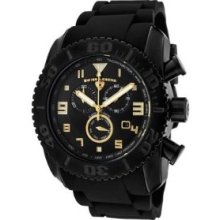 Swiss Legend 20066-BB-01-GA Men's Commander Chronograph Black Dial Bla