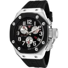 Swiss Legend Men 10541-01-BB Trimix Diver Chronograph Black Watch for Men NEW