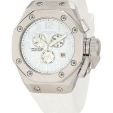 Swiss Legend Men's 10541-02-sa Trimix Diver Chronograph White Dial Watch