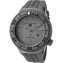 Swiss Legend Men's 'Neptune' White Silicone Watch ...