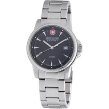 Swiss Military Hanowa 06-5044-04-007 Recruit Black Dial Stainless Watch