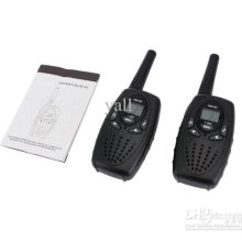 T-628 Lcd Display Automatic Battery Save Walkie Talkie 5pcs/lot 8800