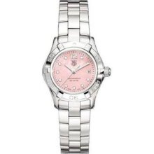 Tag Heuer Aquaracer Womens Pink Dial Watch ...