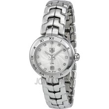 Tag Heuer Link Diamond Mother of Pearl Steel Ladies Watch