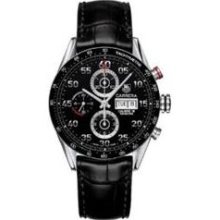 TAG Heuer Men's CV2A10.FC6235 Carrera Automatic Chronograph Day-D ...