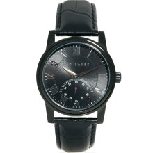 Ted Baker Leather Strap Watch TE1083 Black