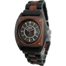 Tense Wood Mens Analog Wood Watch - Wood Bracelet - Wood Dial - G4101DS