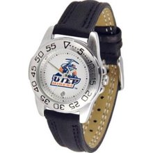 Texas El Paso Miners UTEP NCAA Womens Leather Wrist Watch ...
