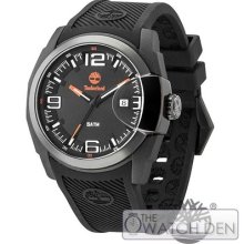 Timberland - Mens Black Rubber Lynnwood Watch - 13861jpbb/02