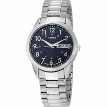 Timex Men's T2M933 Elevated Classics Dress Stainless Steel Expansion Band Watch