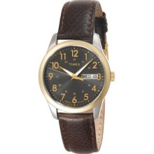 Timex Mens T2n106 Casual Dress Strap Watch Wristwatch Fast Shipping
