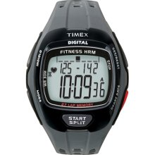 Timex Unisex Ironman T5J031 Grey Polyurethane Quartz Watch with Digital Dial