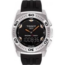 Tissot Men's Black Dial Racing 'Touch' Watch ...