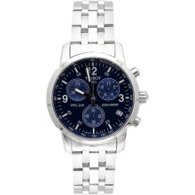 Tissot Prc 200 T17.1.586.42 Gents Stainless Steel Case Chronograph Date Watch