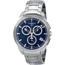 Tissot T-sport Titanium Chronograph Blue Dial Mens Watch T0694174404100