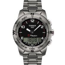 Tissot T-Touch II Men's Black Quartz Touch Watch T0474204405700