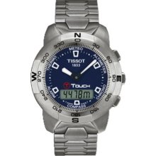 Tissot T-Touch Titanium Analog/Digital Multifunction Blue T33758841