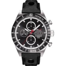 Tissot T0446142605100 Watch PRS 516 Mens - Black Dial Stainless Steel Case Automatic Movement