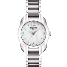 Tissot Women's T-Wave Mother Of Pearl Dial Watch T023.210.11.117.00