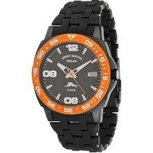 Tommy Bahama Relax Reef Guard Watch With Orange Accents Men's - Black