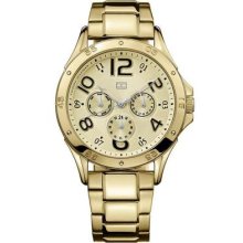 Tommy Hilfiger Sport Gold Tone Womens Watch 1781172