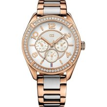 Tommy Hilfiger Women's Two Toned Rose Gold Bracelet Watch