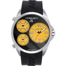 Torgoen 3-Time Zone Watch