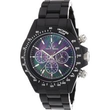 Toy Watch Fluo C Men's & Women's Case Chronograph Black Plastic Watch Fl40bk