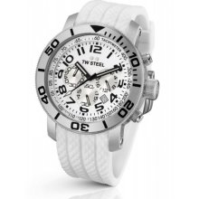 TW Steel Grandeur Diver Chronograph White Dial Unisex Watch TW94