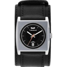 Vestal Basic Night Ranger Unisex Fashion Analog Wristwatch Black Steel Mca.1