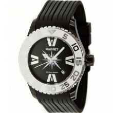 Vuarnet H2O Lady Ladies Watch with Black Band and White Bezel