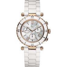 Watch Guess Collection Gc Diver Chic I47504m1s Unisex Mother Of Pearl