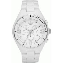 White adidas cambridge chronograph watch adh2514
