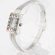 Women's Alloy Analog Quartz Bracelet Watch gz0006099 (Silver)