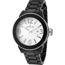 Women's Ceramic White Dial Black Ceramic