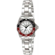 Women's Stainless Steel Sapphire Pro Diver White Dial Quartz