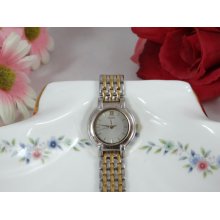 Working 1980s Seiko Automatic Dual Tone Ladies watch 4206-0460